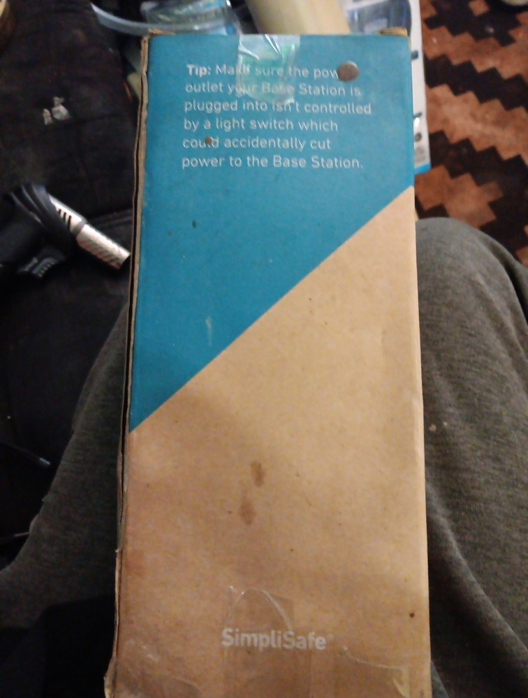 SimpliSafe Base Station White 3rd Generation BS3W