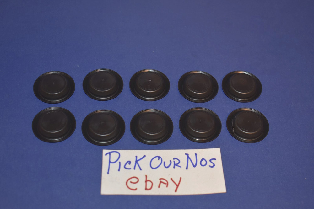 10 Plastic Plug Buttons Fits Hole Size 1 " Universal Application