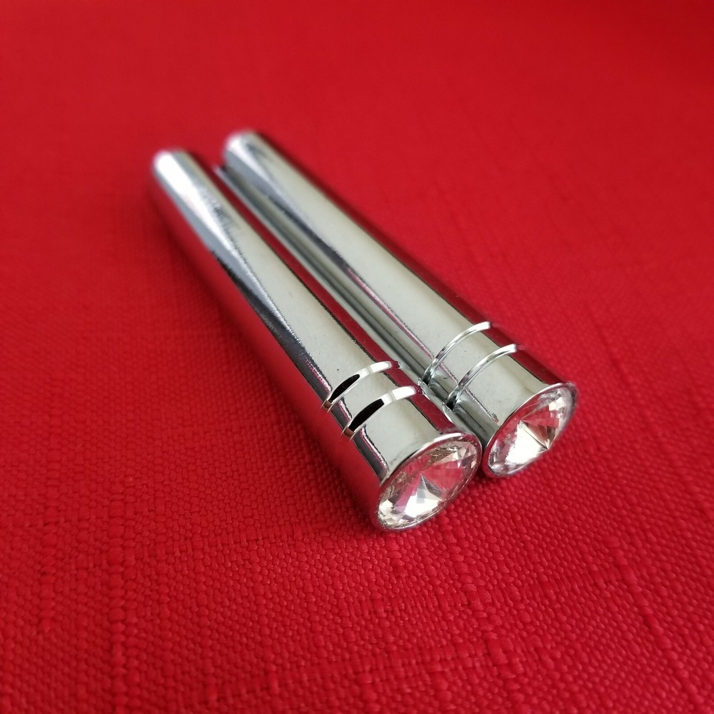 LOWRIDER HYDRAULICS Aluminum Switch Extensions Clear  (2)pack