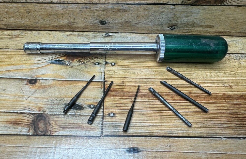 Greenlee No. 483 Push Drill w/ 6. Bits