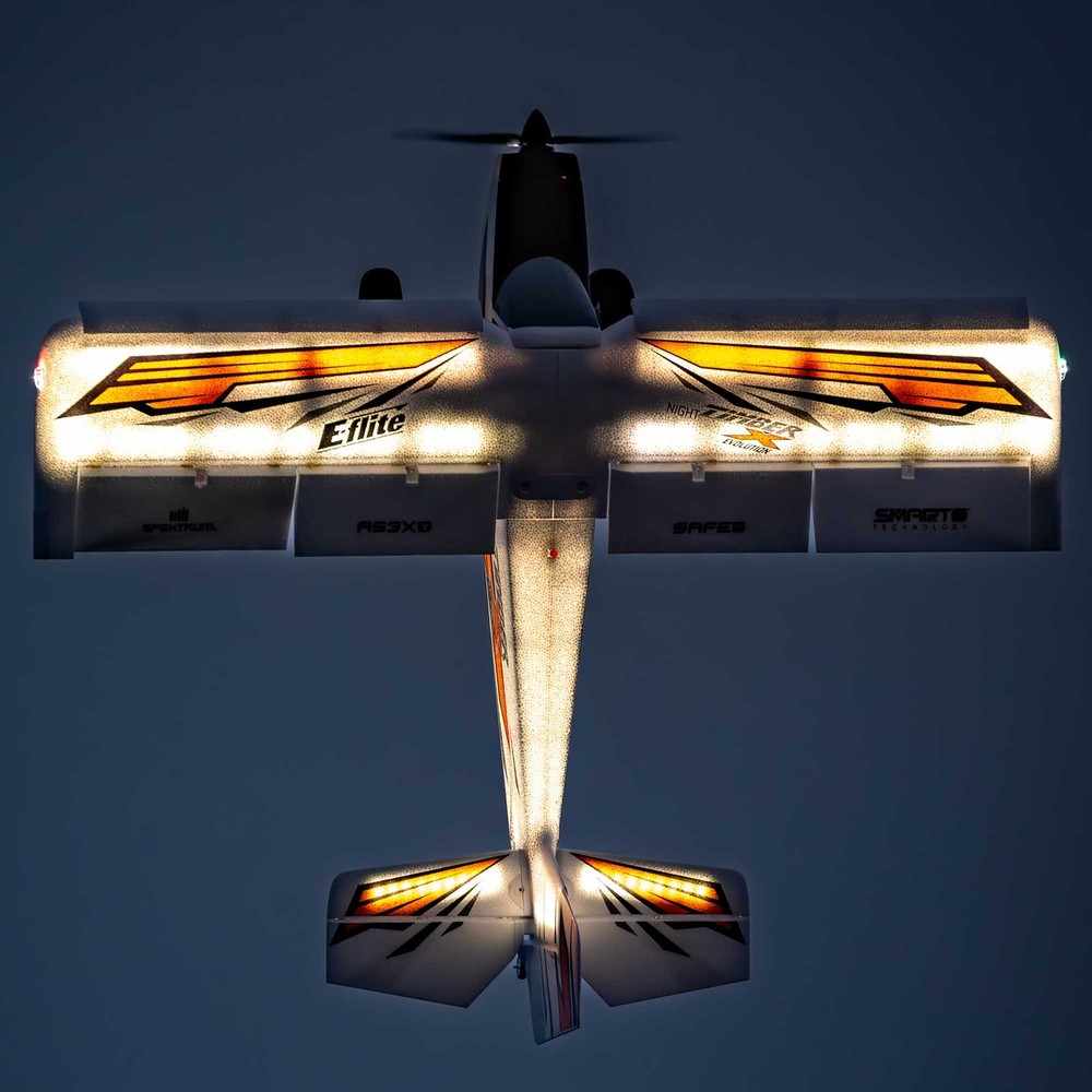 E-flite Night Timber X Evolution 1.2m BNF-Basic with AS3X and SAFE Select
