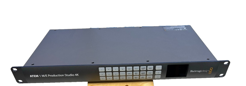 Atem 1 M/E Production Studio 4k + 1M/E Broadcast Panel + Router - Full Kit!