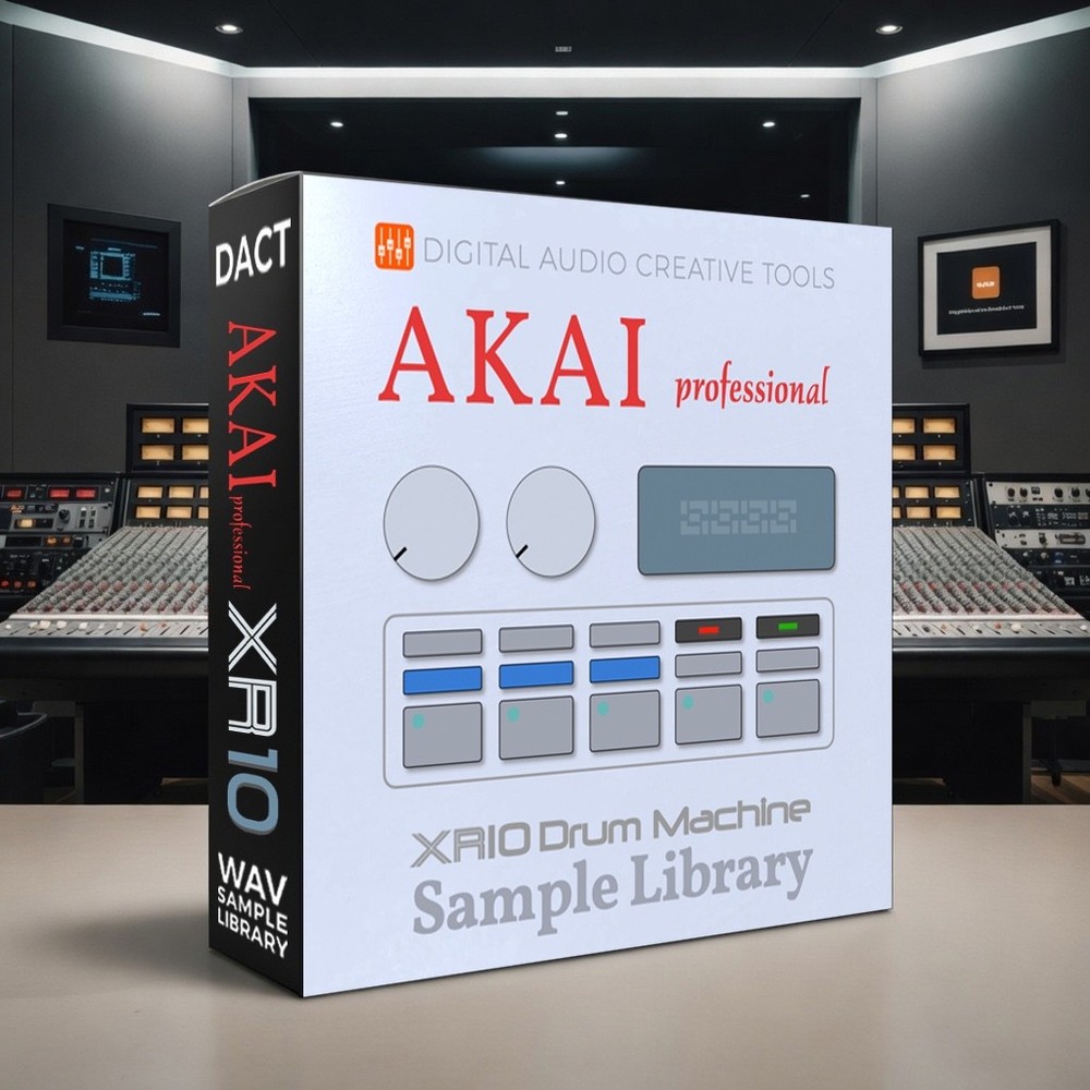 Akai XR10 Drum Machine Sample Library