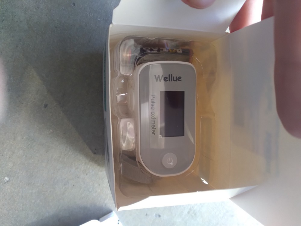 Wellue Pulse Oximeter NEW White Finger Tip Probe