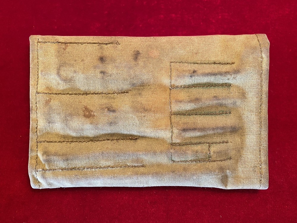 WW2 British Army Canvas Technical Drawing Set Compasses Maps Plans Artillery