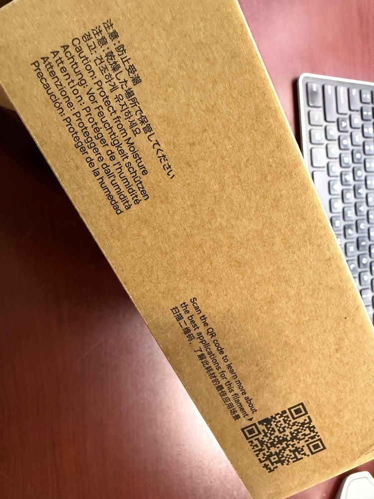 Bambu Lab Bambu PLA Basic-Light Gray (A00-D02-1.75-1000-SPLFREE-US2) RE-FILL