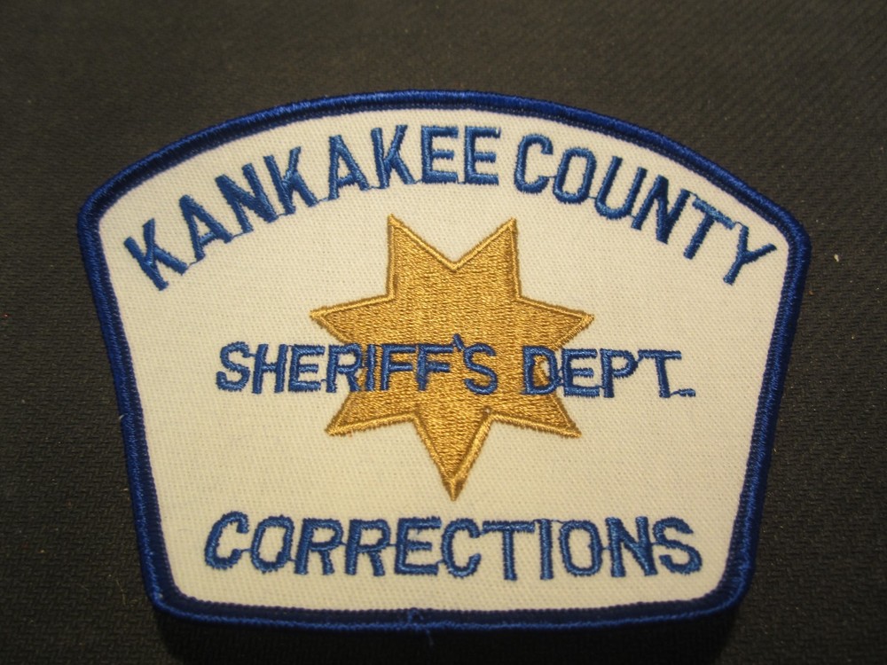 KANKAKEE COUNTY IL SHERIFF'S CORRECTIONS POLICE PATCH