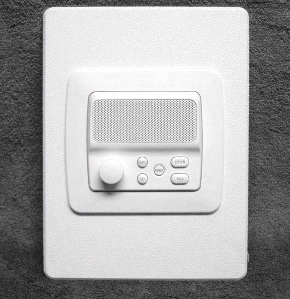 (6) Rm WHITE Kit Complete Intrasonic IST RETRO Home Intercom