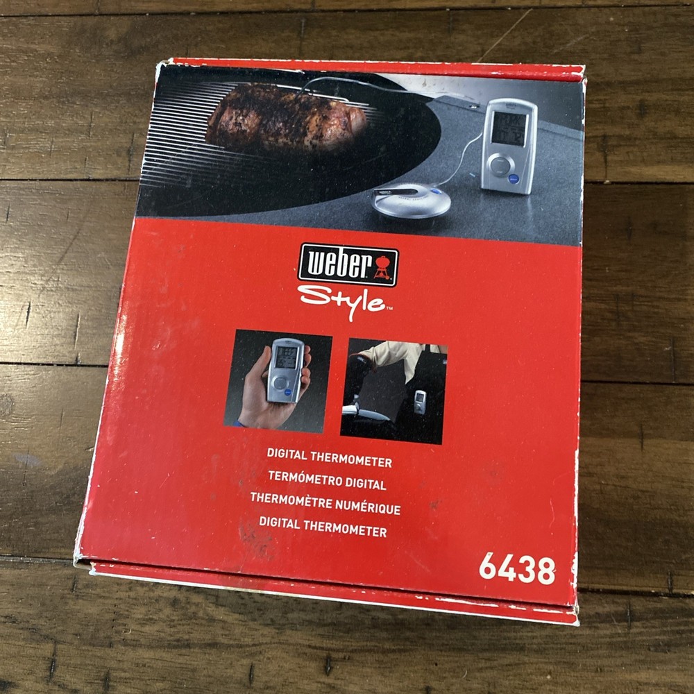 Weber Style Digital Thermometer 6438 Barbecue Beeper