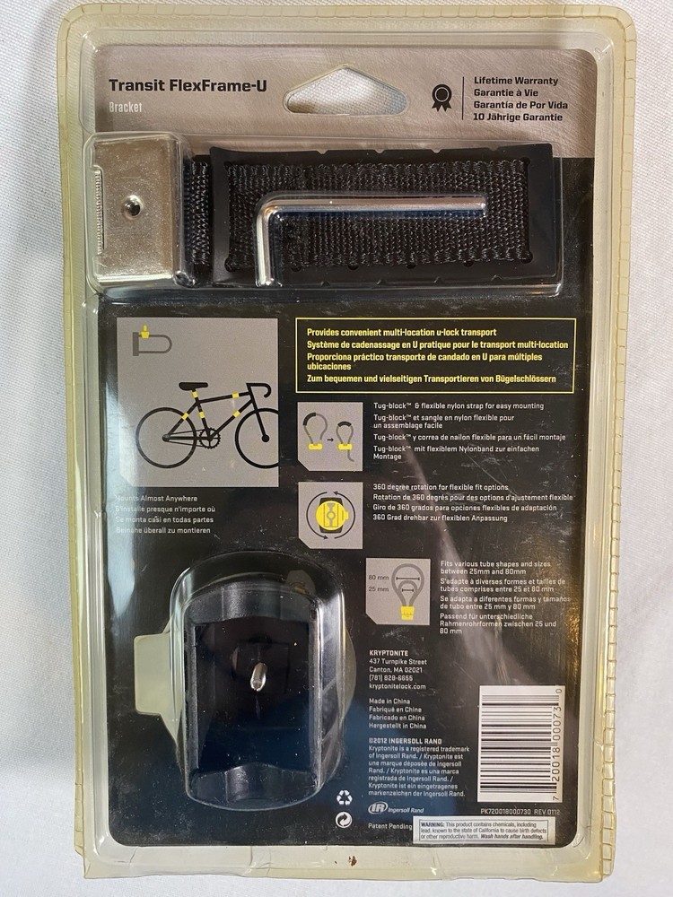 Kryptonite Transit FlexFrame-U Lock Bracket