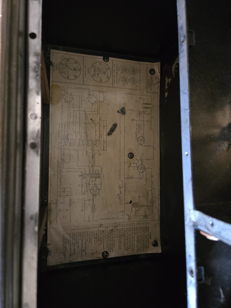 Antique Original World War Two WW2 Era Morse Code Training Machine.