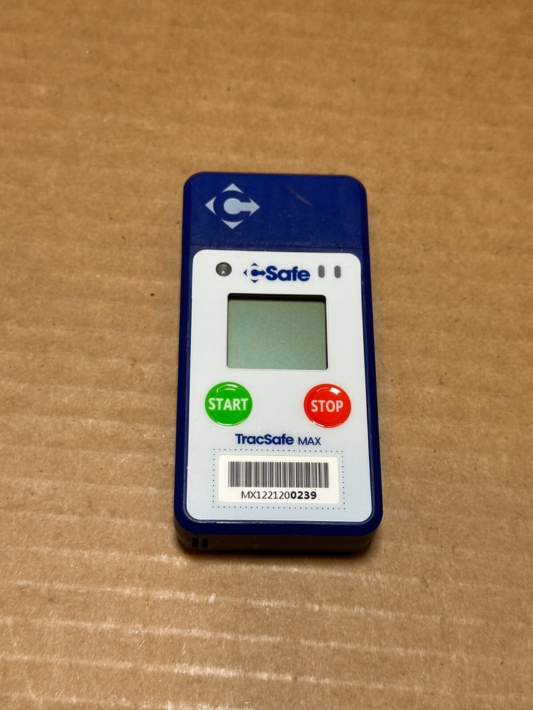 TracSafe MAX Data Logger C Safe Works Ships Fast!!!