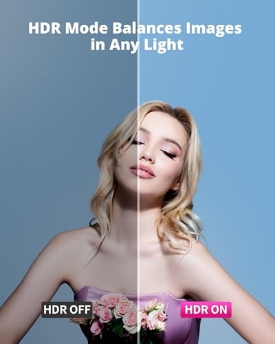 Webcam 2 4k for PC, Live Streaming Camera 1/2" Sensor True Lovense Webcam 2