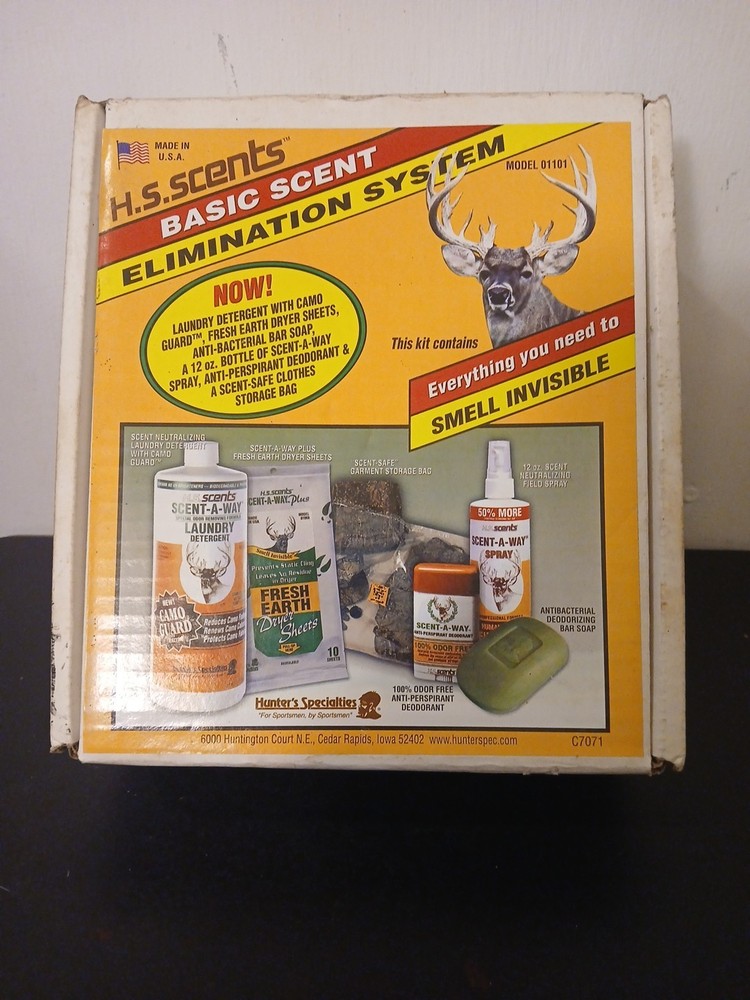 H.S. Scents Hunters Basic Scent elimination system 01101