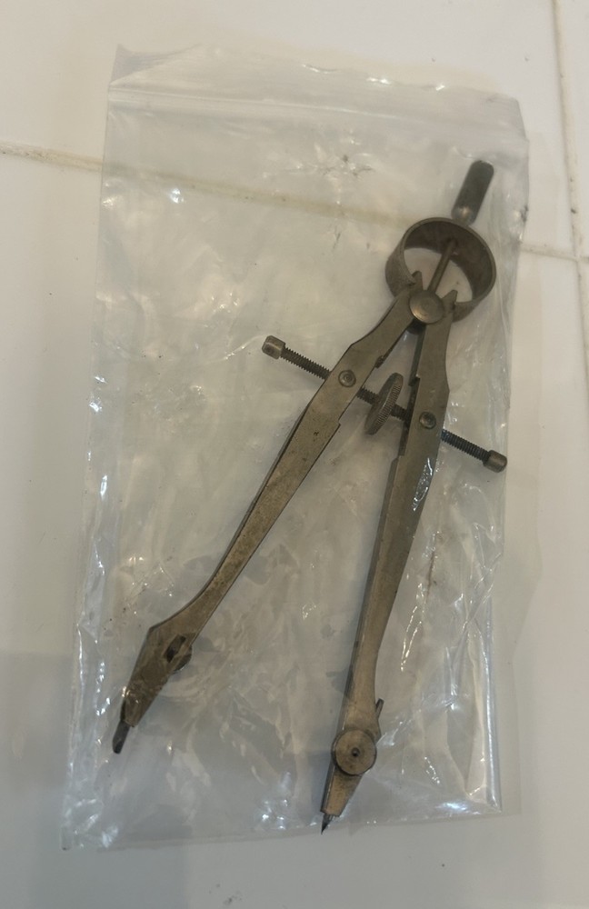 ALVIN BOW 6" COMPASS DRAFTING, ENGINEERING TOOL -GERMANY