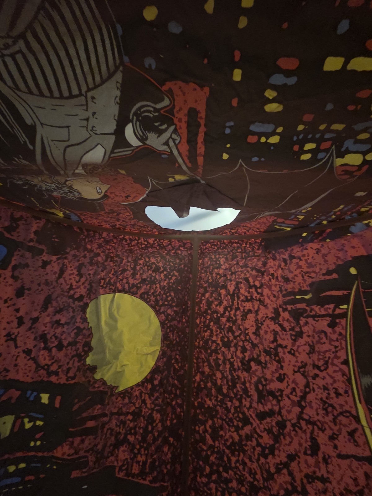 🔥VTG RARE COMPLETE DC Batman Returns Ero Slumber Shoppe Play Tent🔥