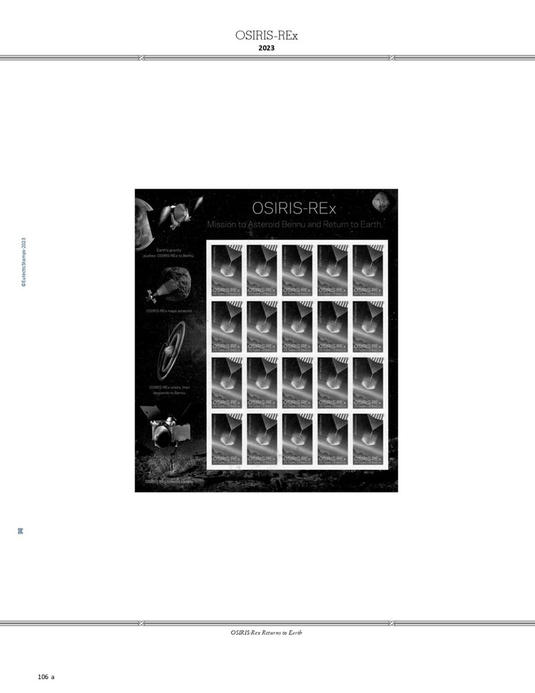 2023 U.S. Commemorative Singles COMPLETE Supplement (White Ace Alternative)