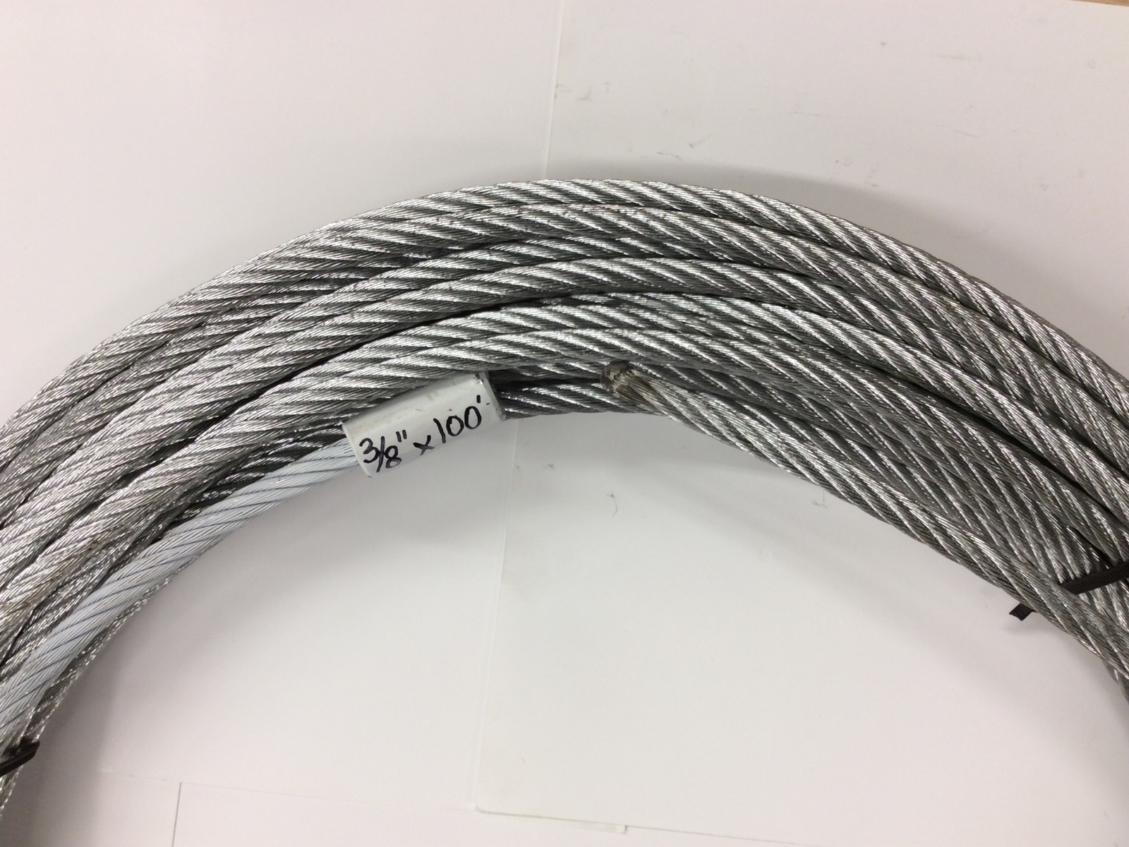 Water Service Line Slitter Puller Trenchless Pipe Replacement Cable 3/8” X 100’