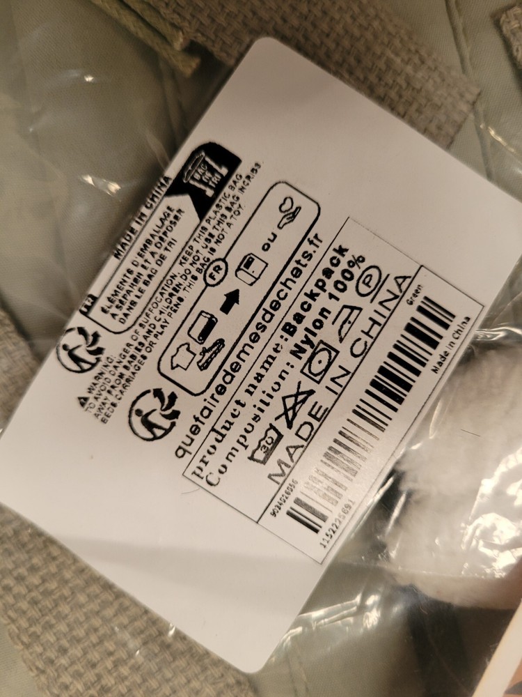 Green Multi-Pocket School Utility Backpack