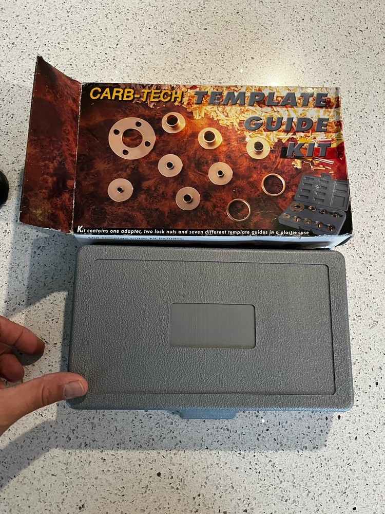 Router Template Guide Kit, solid brass Carb Tech