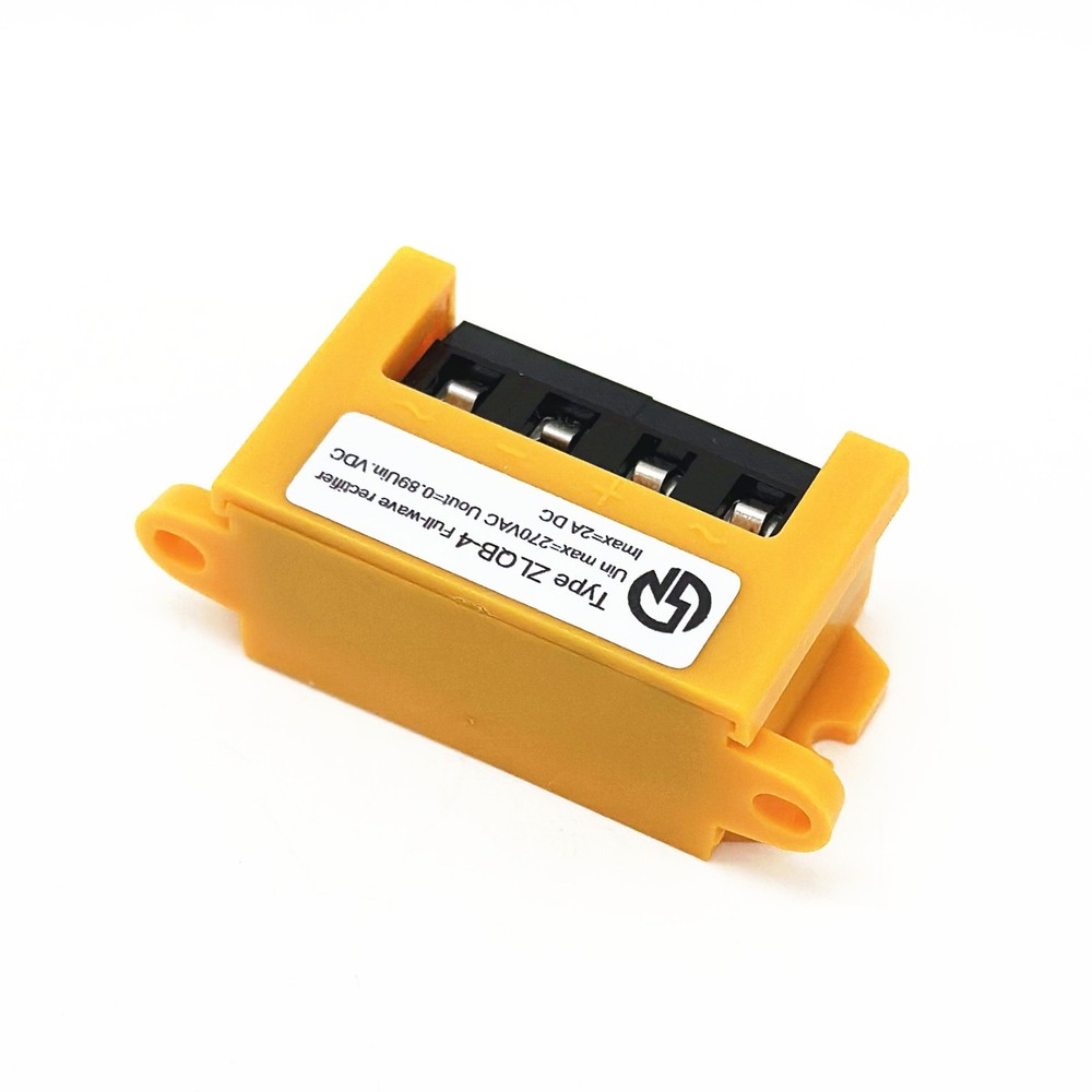 Type ZLQB-4 Full-wave rectifier 270VAC 0.89 Uin Imax=2A DC Rectifier module