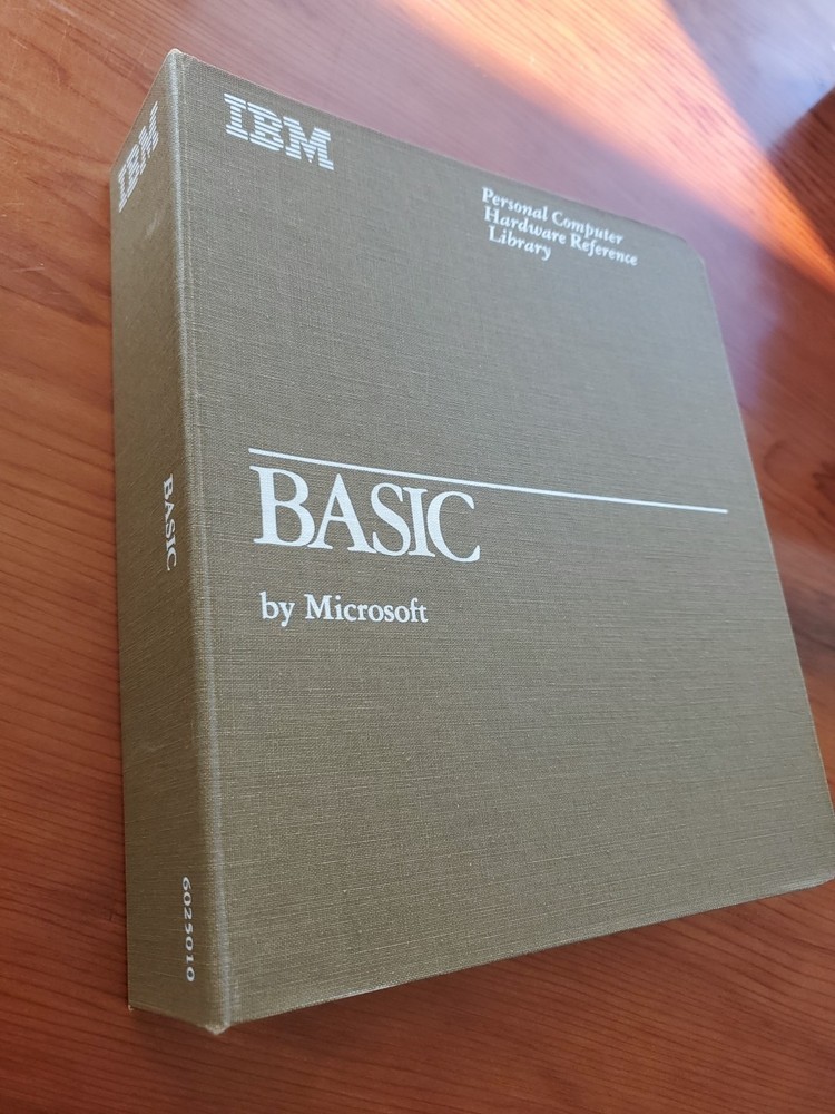 IBM Basic Personal Computer PC Hardware Reference Library 6025010 2nd ed. 1982