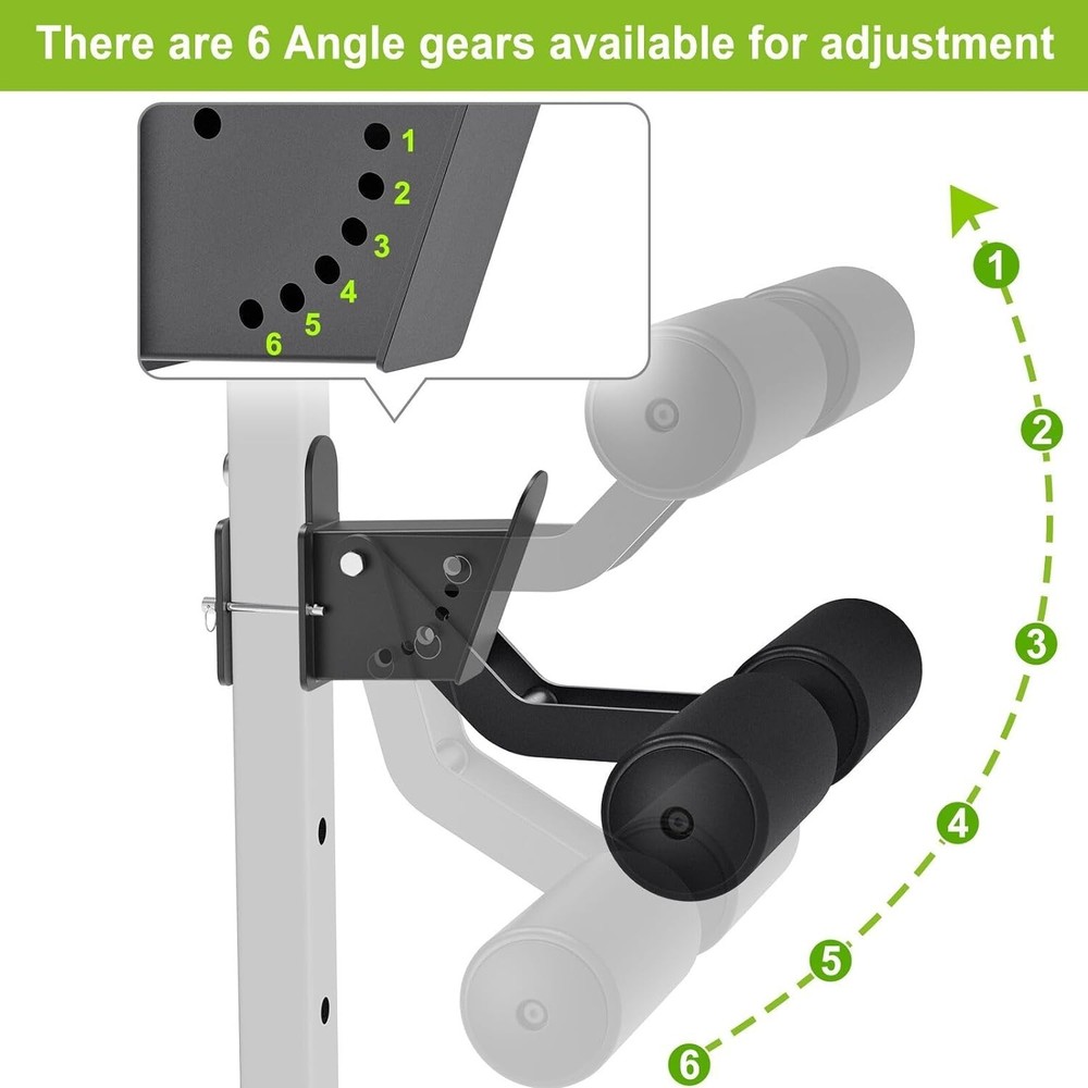 Nordic Hamstring Curl Attachment - Adjustable Leg Hold Down