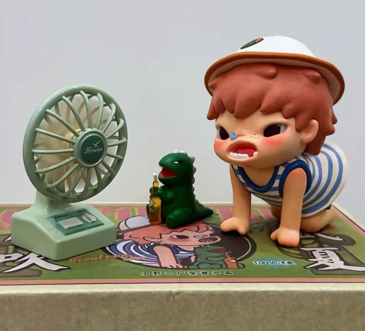 Hirono Back To Play Wind Blows Summer Exhibition Limited Blind Box Toy Gift!