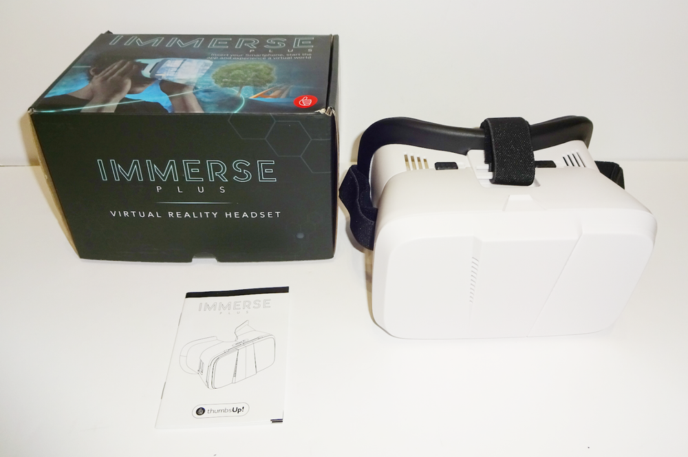 Thumbs Up! Immerse Plus Virtual Reality Headset For Smartphone