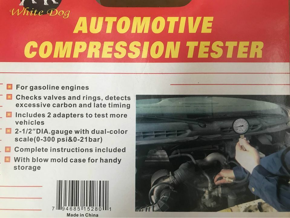 Brand New Automotive Compression Tester Kit