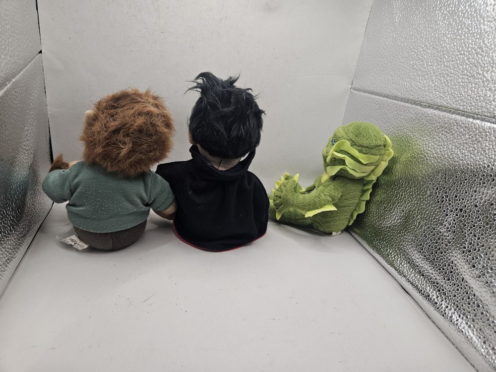(3) CVS Stuffins Plush Universal Studio 1999 Vintage 9" Wolfman, Creature