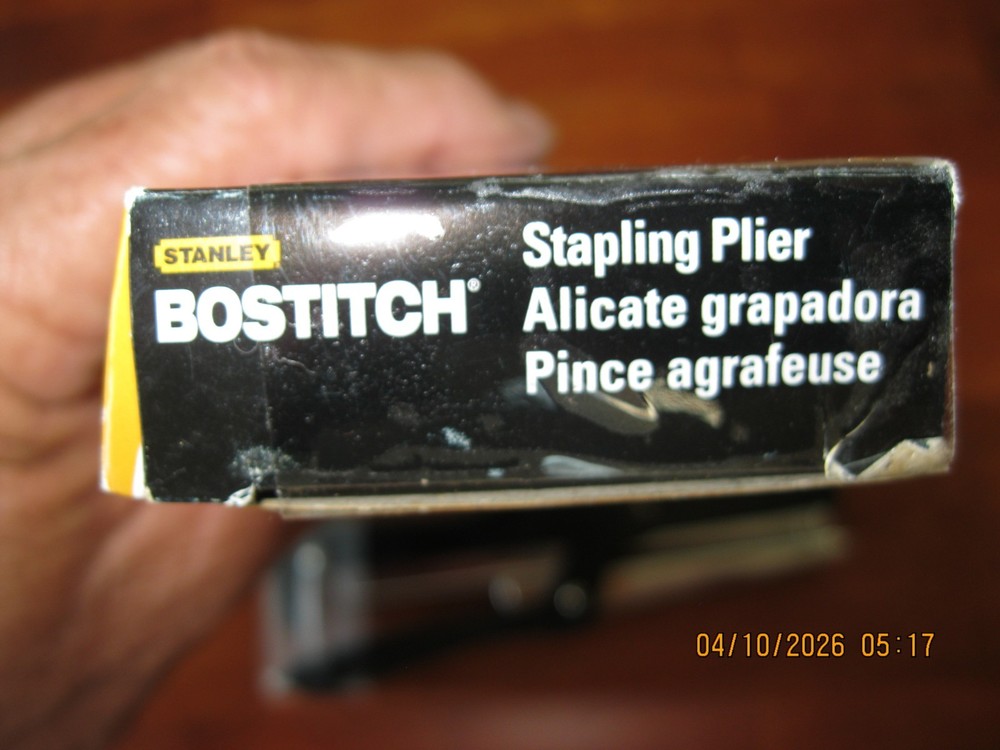 NIB Bostitch Python Stapling Plier P3-IND