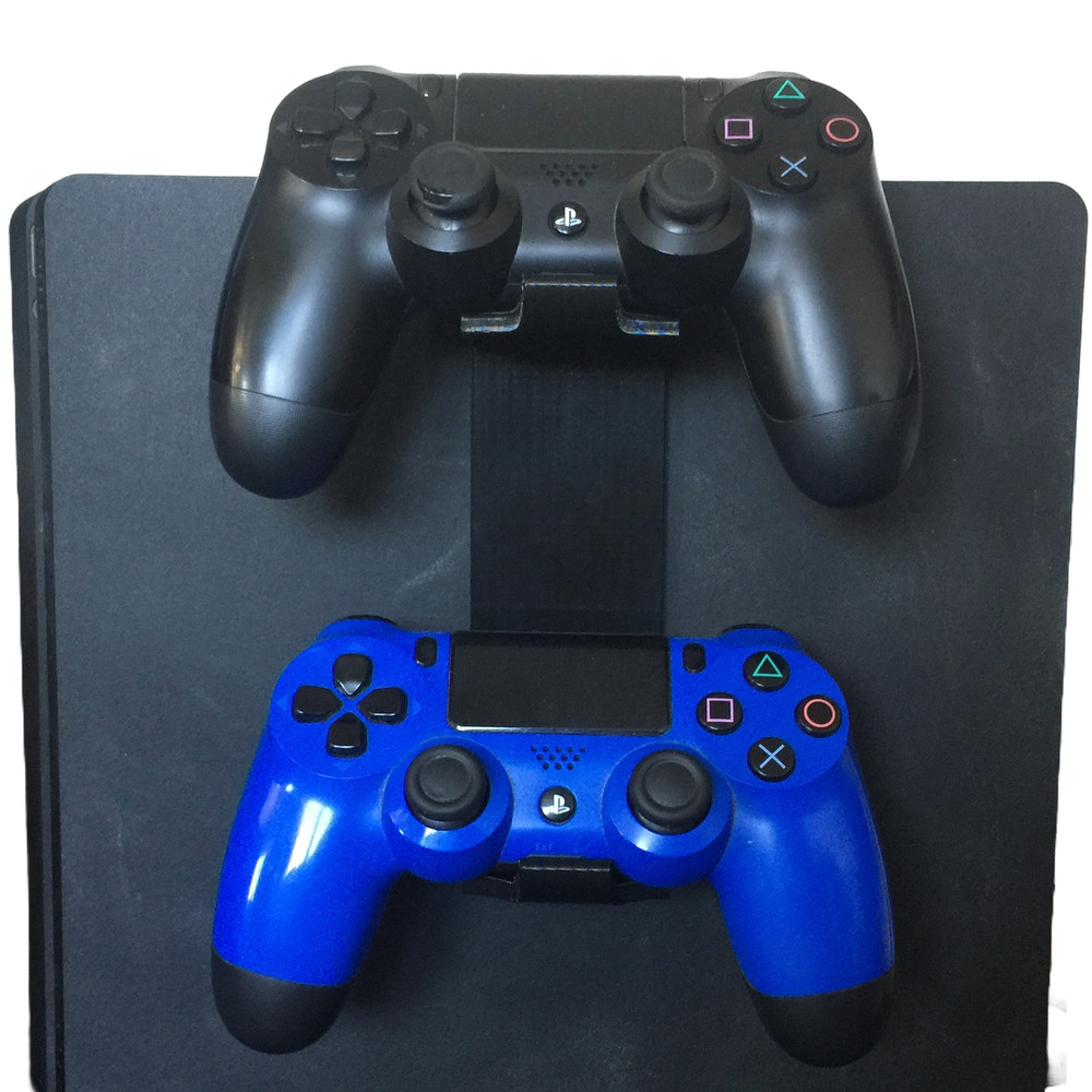Sony PlayStation 4 PS4 Slim DualShock 4 Console Double Controller Holder Stand