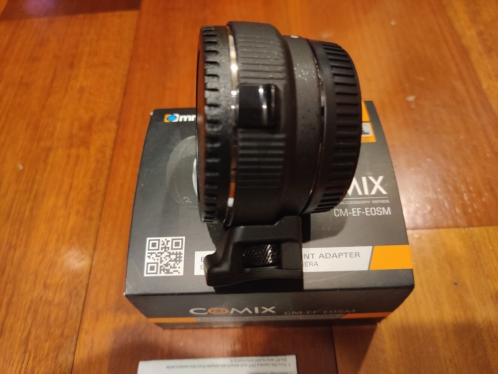 Commlite COMIX Electronic Lens Mount Adapter CM-EF-EOSM