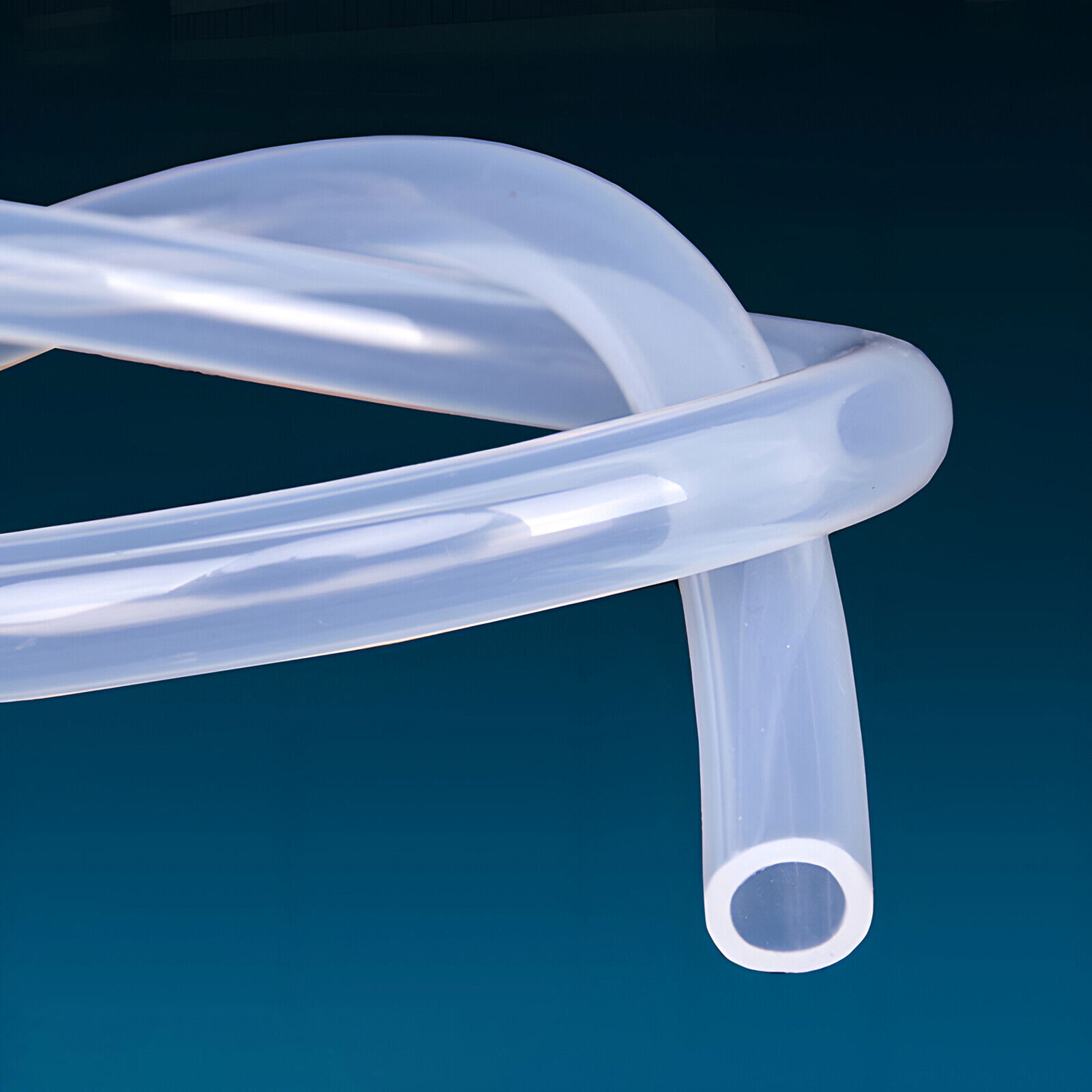 Clear Translucent Food Grade Silicone Vacuum Tube Beer Hose Pipe Soft Rubber