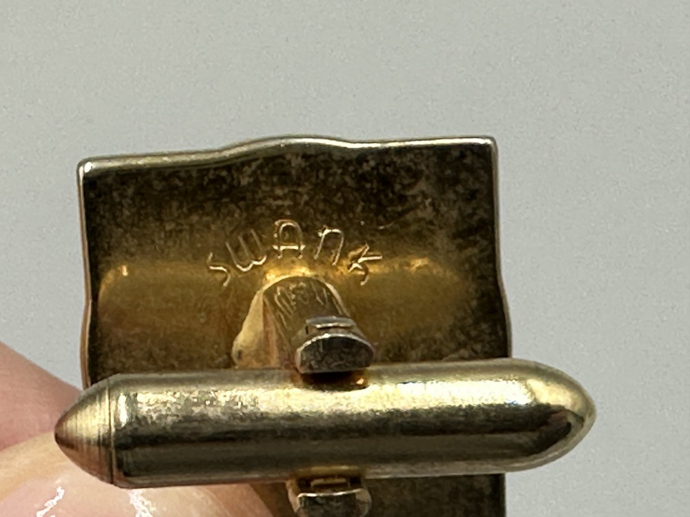 Vintage SHRINER Masonic Swank CUFFLINKS