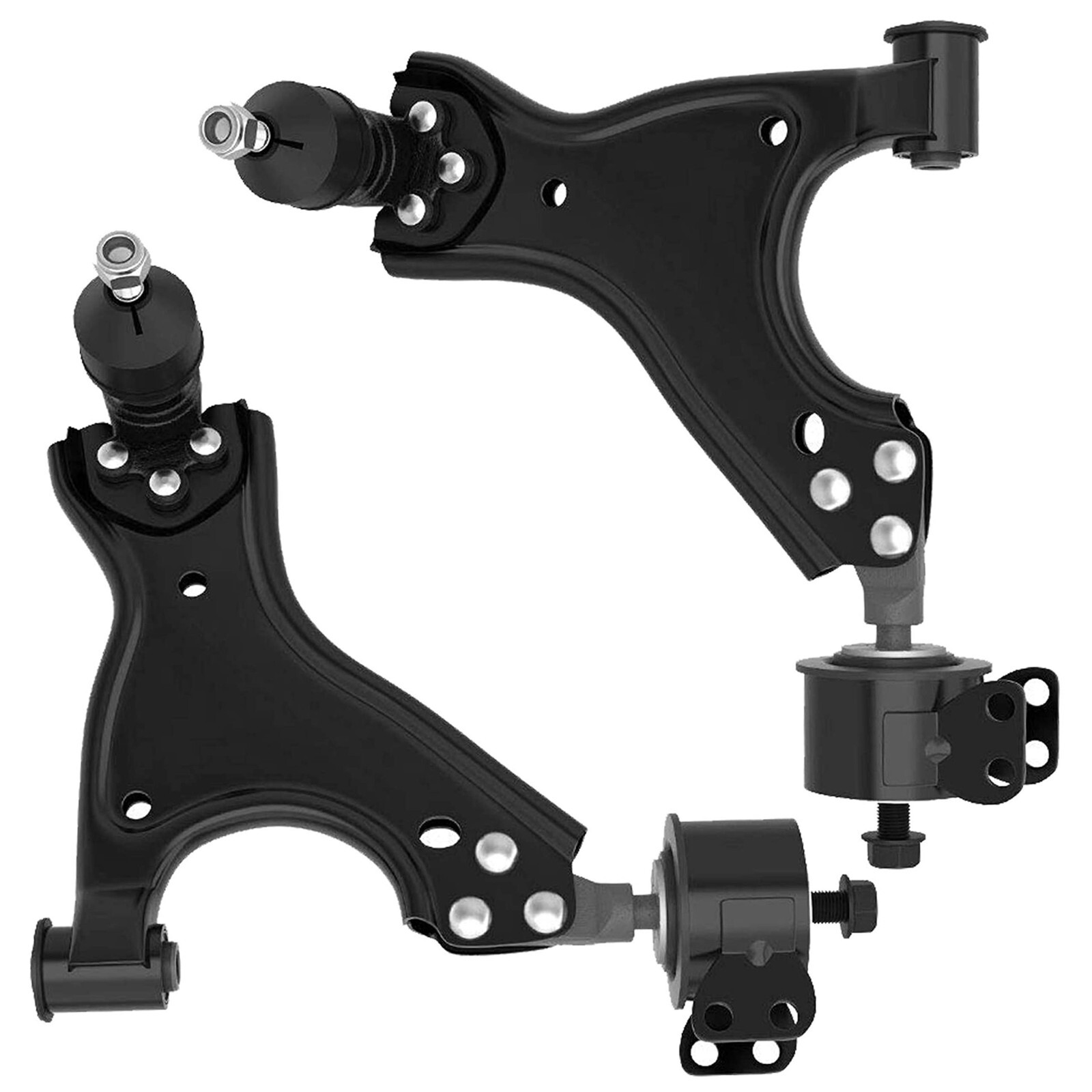 Front Lower Control Arm Tie Rod Suspension Kit for 07-16 Acadia Enclave Traverse