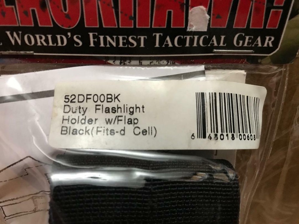 BLACKHAWK! Flashlight Holder 52DF00BK