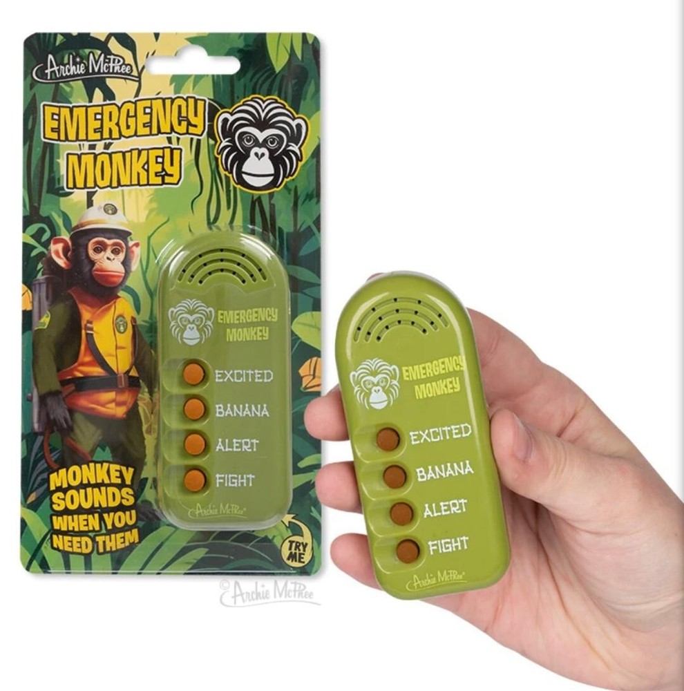 EMERGENCY MONKEY SOUNDS