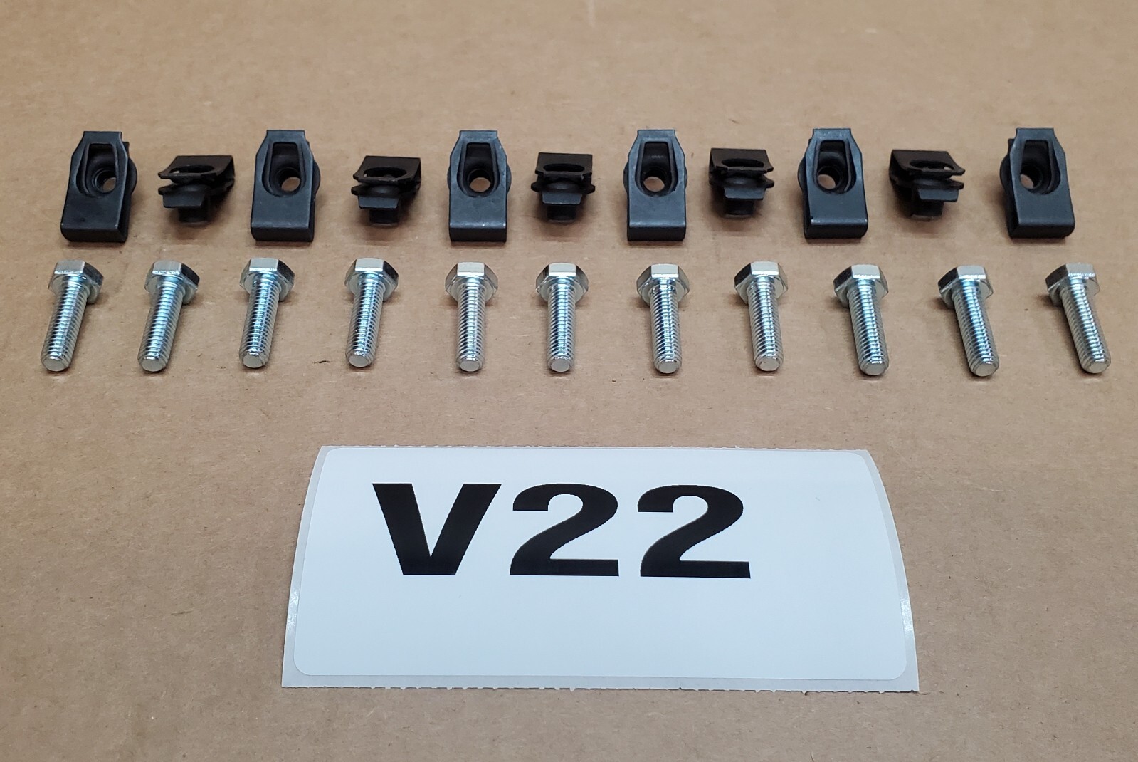 22Pc Hardware 88 98 Chevy Lower Bumper Valance GMC Truck, SUV Tahoe Suburban