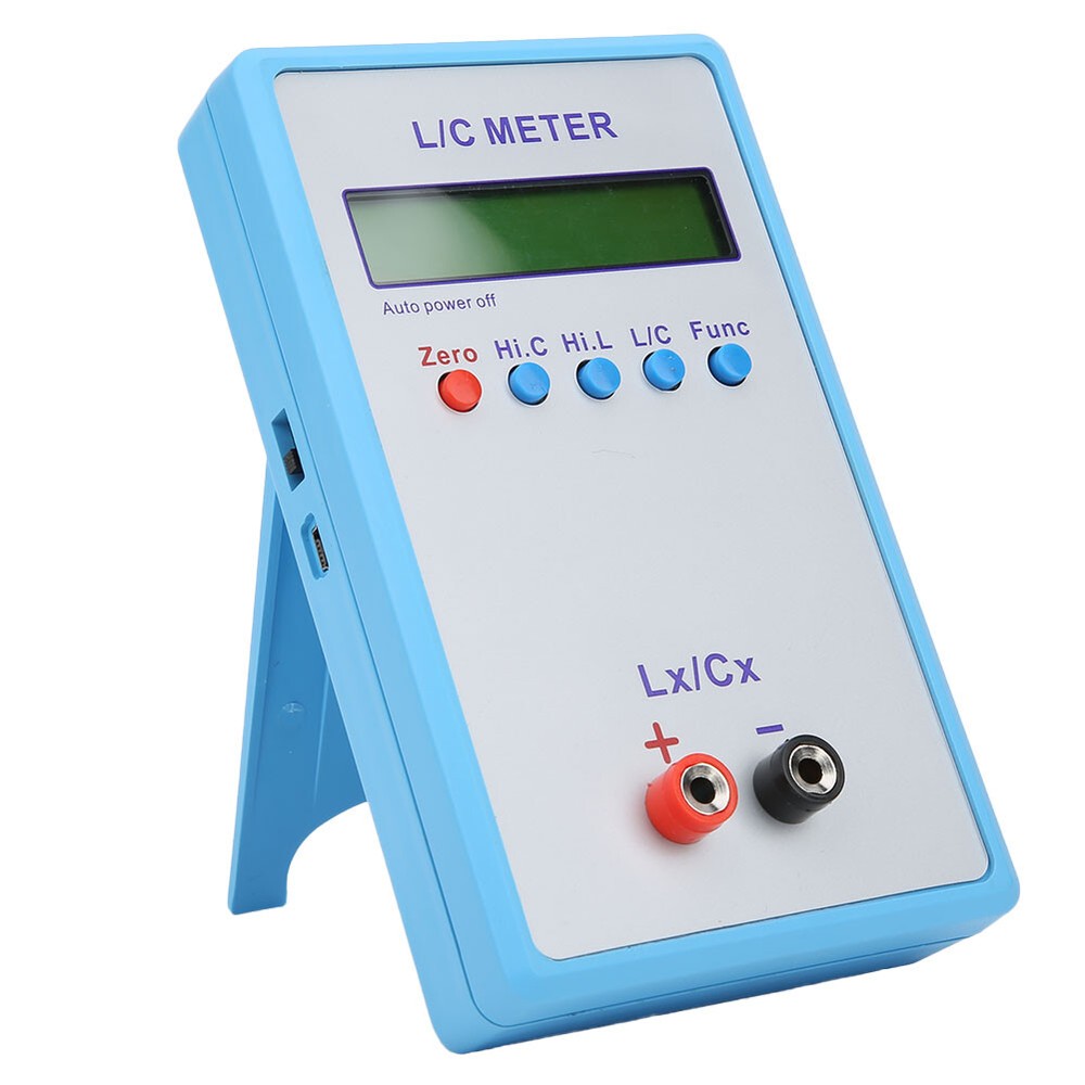 Inductance Capacitance Meter Handheld L/C Meter Electric Multimeter LC‑200A