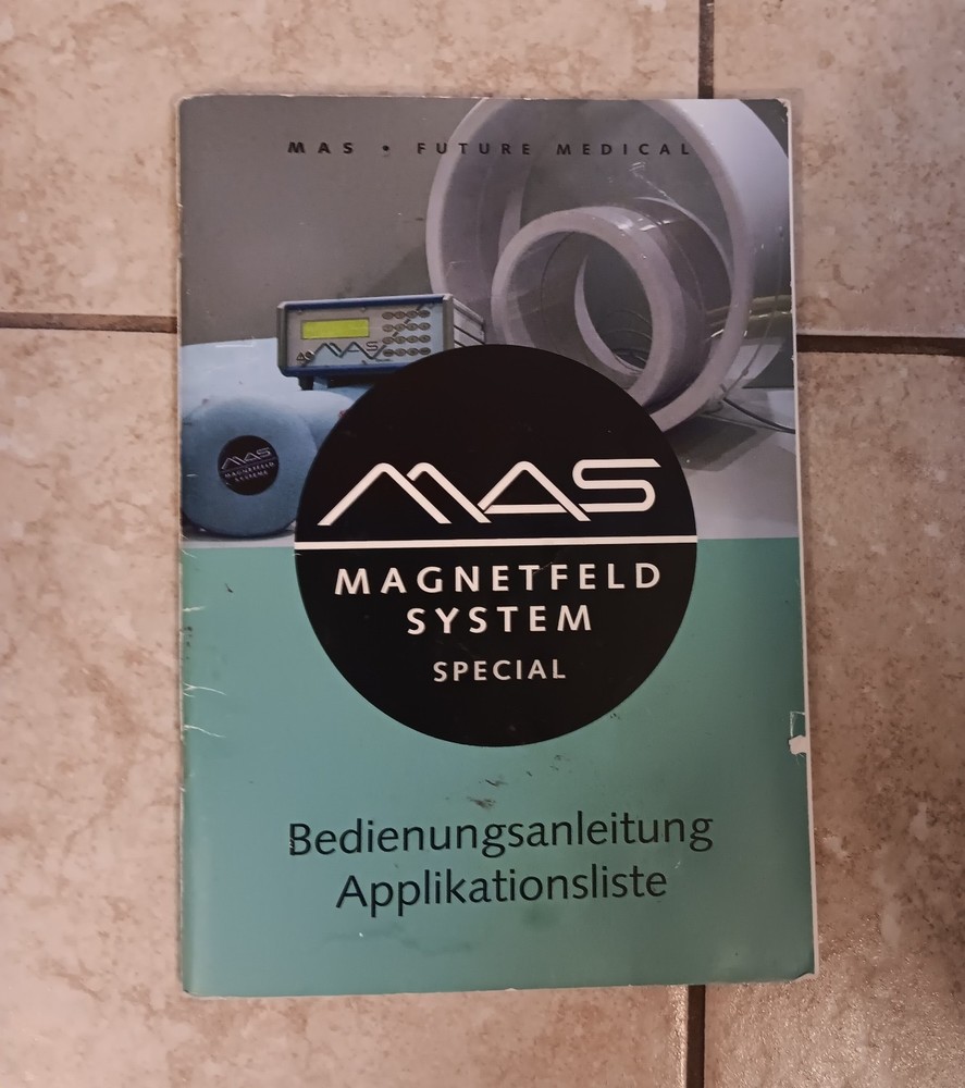 MAS 2000 PEMF WITH MAT - German made - Great Condition
