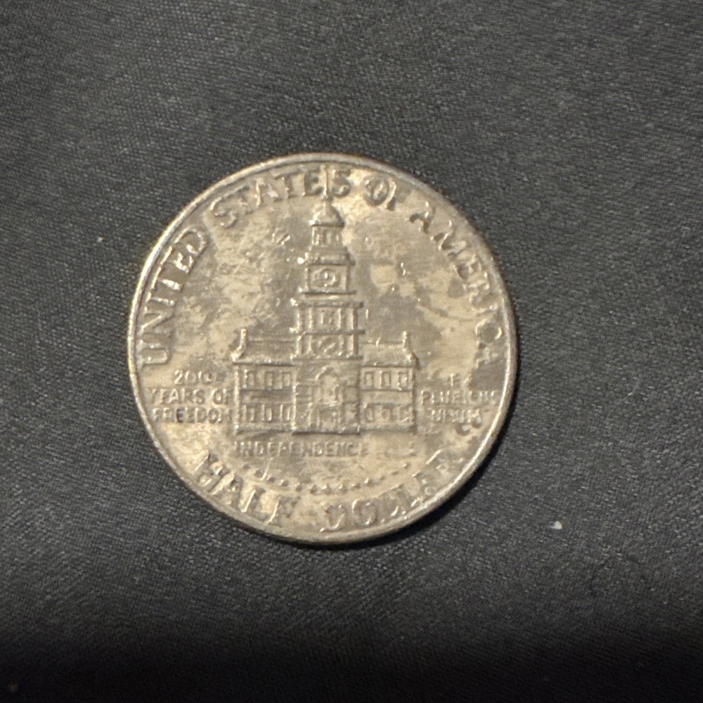 Bicentennial Kennedy Half-dollar D mint Mark