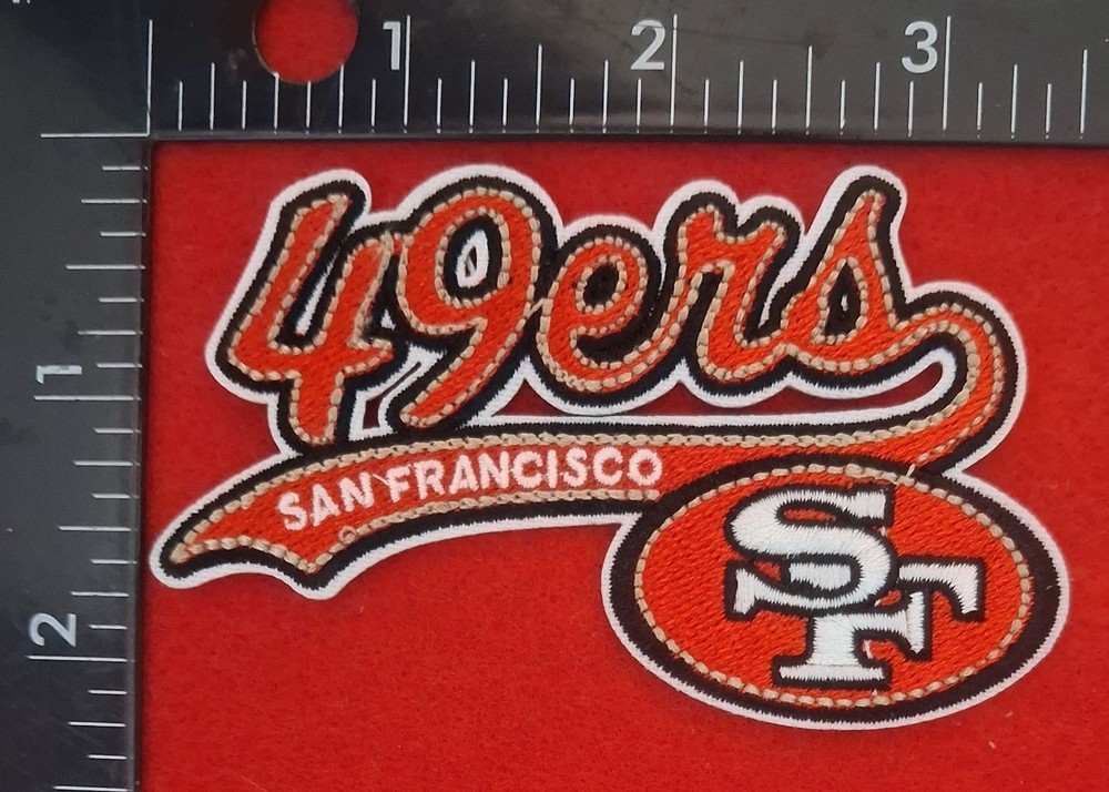SAN FRANCISCO 49ers IRON ON PATCH
