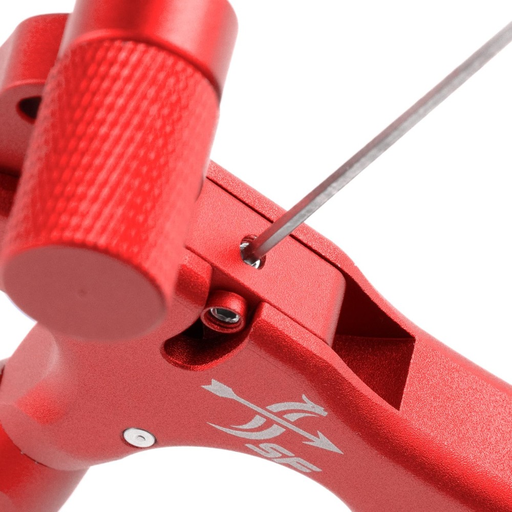 Bow Release for Compound Bow 4-Finger Archery Trigger, 360 Rotatable Thumb Aid