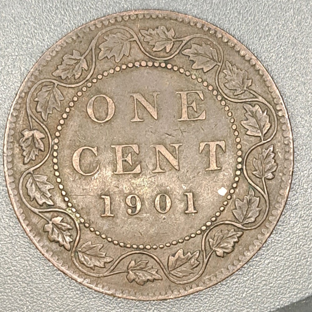 1901 Canada One Cent Coin