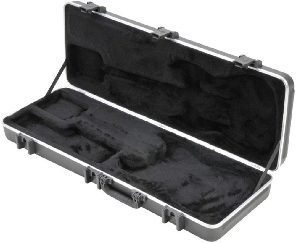 SKB Cases 1SKB-66PRO Pro Rectangular Electric Guitar Case, ABS Exterior Shell