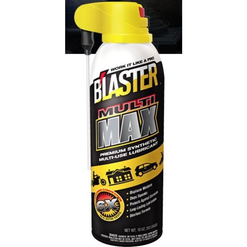 Blaster Multi-MAX Premium Synthetic Multi-Use Lubricant Odorless 10 oz