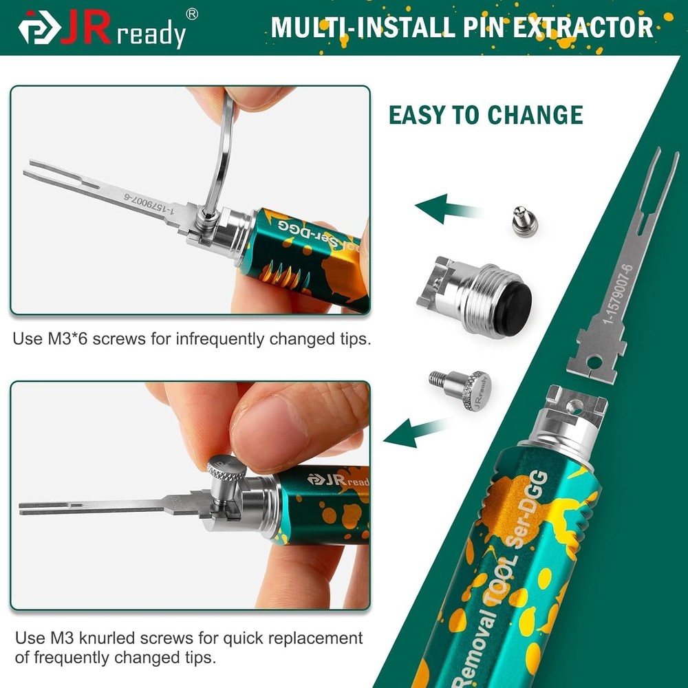 JRready ST5347 Pin Extractor Tool Kit Upgraded JRDDS