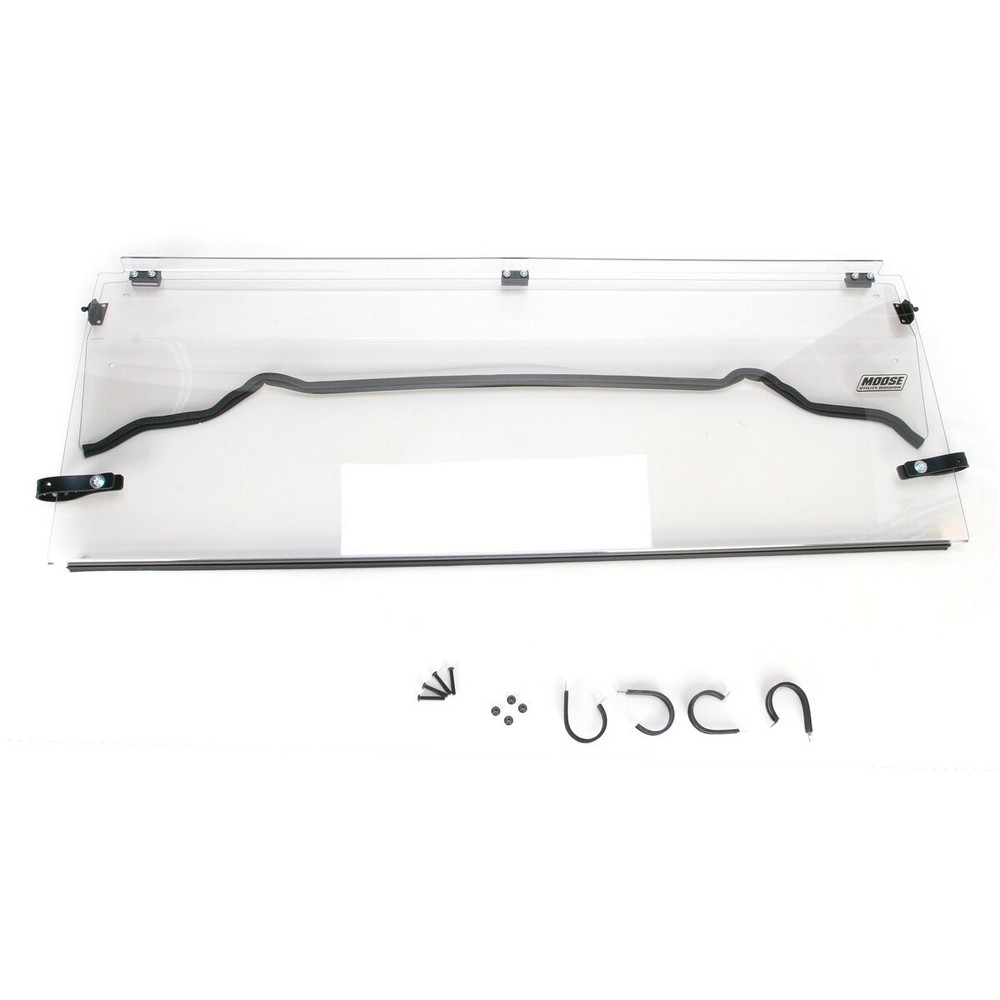 Moose Clear Full Folding Utility Windshield - 2317-0187